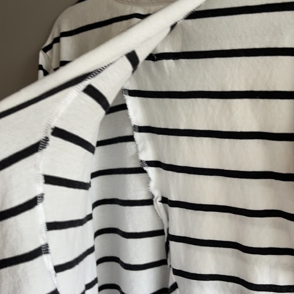 Chaser striped ruffle open back top size XS - Picture 8 of 8